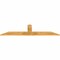 Ekena Millwork Portland Rough Sawn Timber Gable Bracket, Western Red Cedar, 84"W x 21"H x 2"D x 6"F, 6/12 Pitch GBW084X21X0206POR00RWR - alternate 3